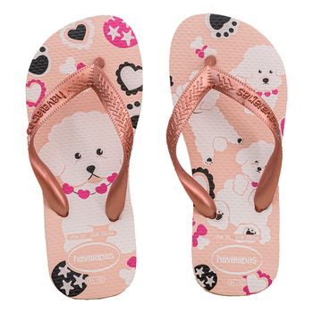 Chinelo-de-Dedo-Rosa-e-Dourado-Kids-Top-Pets-|-Havaianas-Tamanho--23---Cor--ROSA-BALLET-0